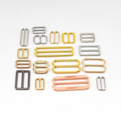 Zinc alloy electroplated buckle