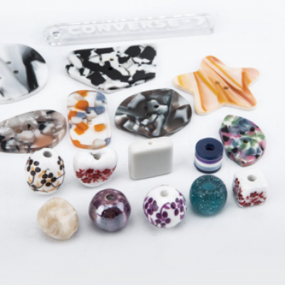 Resin clothing accessories